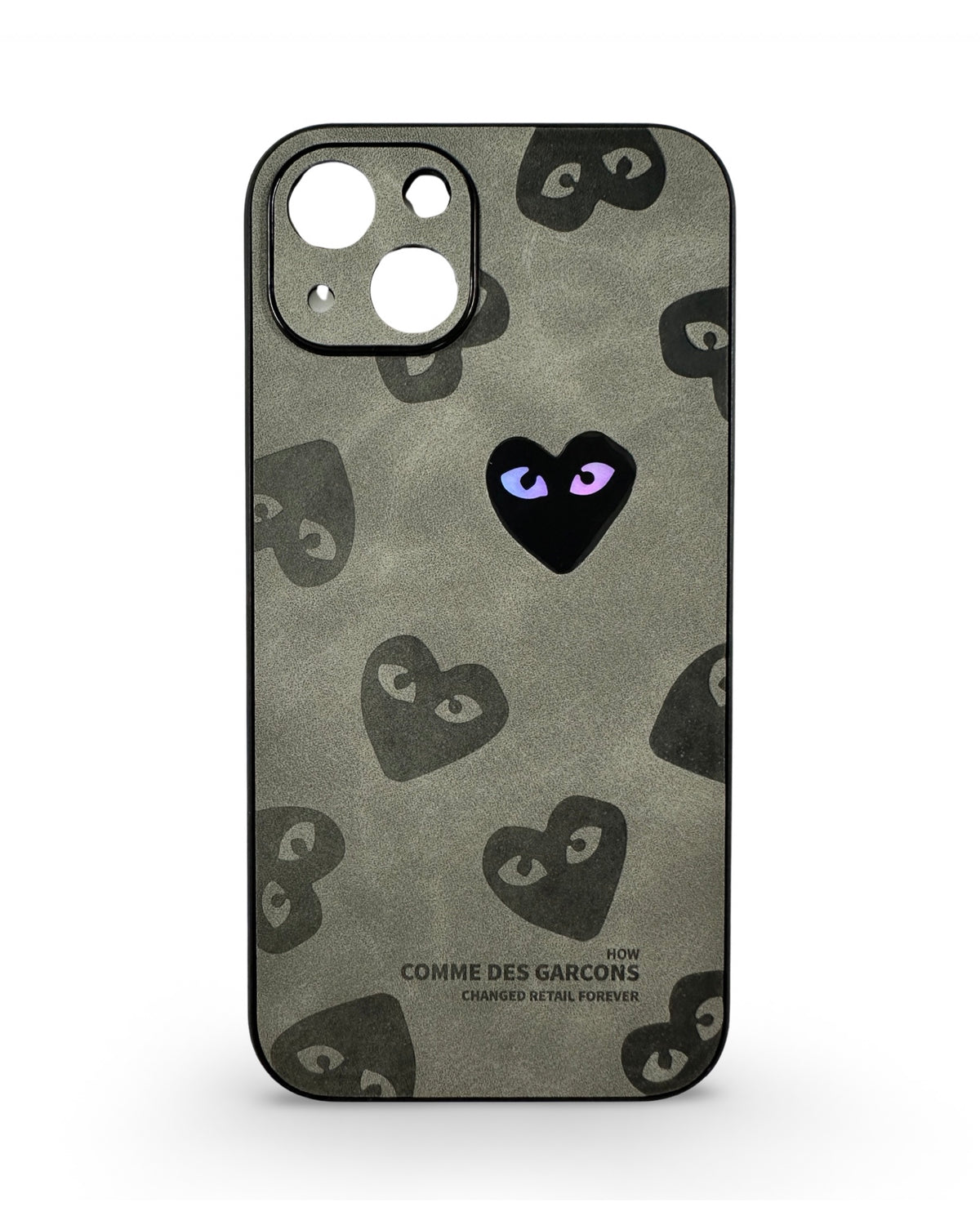 CaseNerd "Heart Grey" iPhone Case